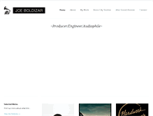 Tablet Screenshot of joeboldizar.com